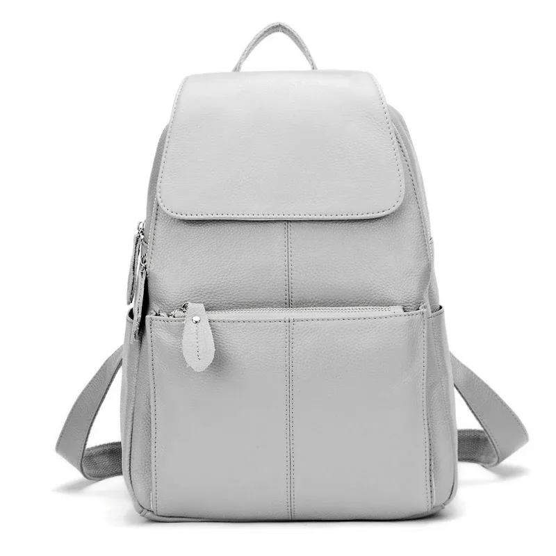 zency – sac à dos en cuir marron pour femmes, sac à dos de voyage de grande capacité de qualité supérieure a ++ pour femmes, pour les navetteuses