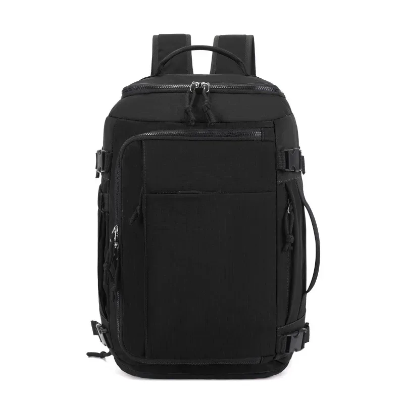 sac de voyage pour hommes et femmes, sac à dos de fitness multifonction de grande capacité avec rangement de chaussures, séparation sèche et humide, cartable étanche