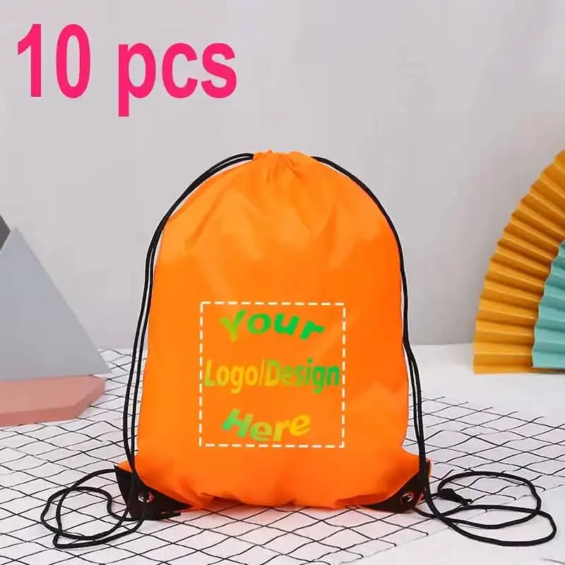 sac dos polyester personnalisable couleurs vives motif texte logo résistant eau usage sport voyage