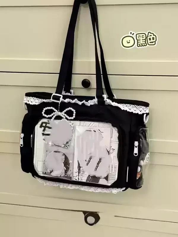 ballet fille grande appétit itabag japonais bidimension unique épaule sac à bandoulière cadeau pour amis sac à main femme