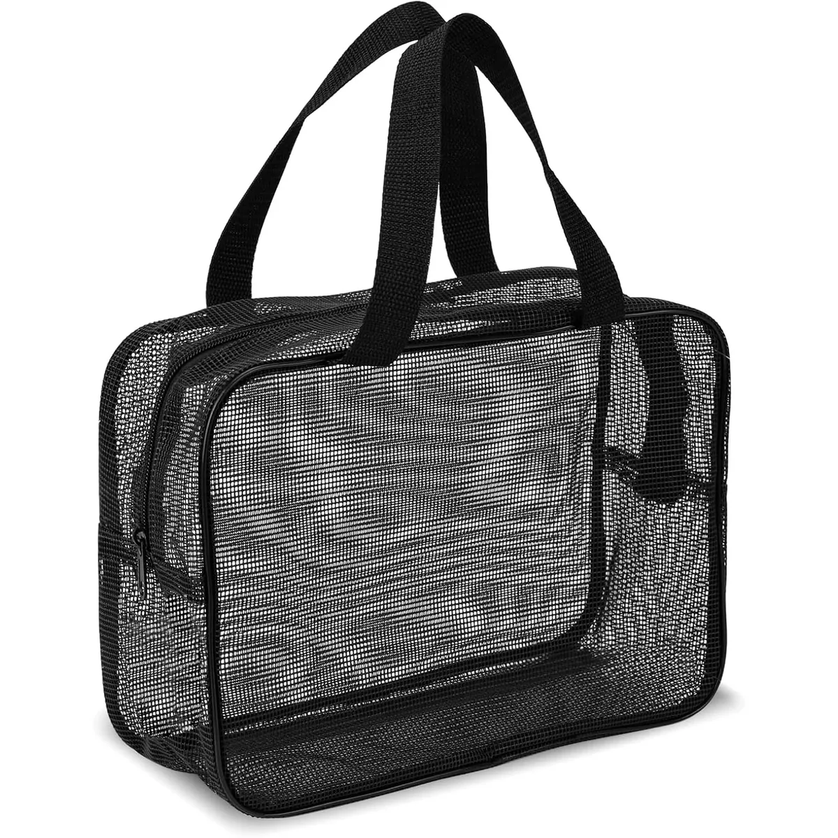 sac de sport et de natation de grande capacité, sac de douche en maille, sac de rangement portable pour articles de toilette, adapté à la plage