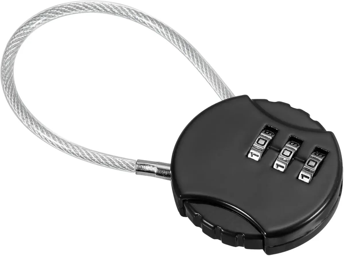 tsa – serrure à combinaison à 3 chiffres, nouvel outil de sécurité antivol, mot de passe personnalisé, cadenas pour valise, bagages, serrure codée pour voyage