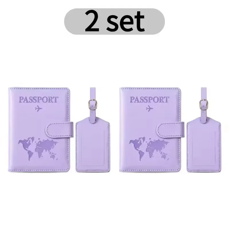 pomelo – meilleur ensemble de porte-passeport étanche avec emplacement pour carte sim, cadeaux de voyage tendance pour la famille et les mariages