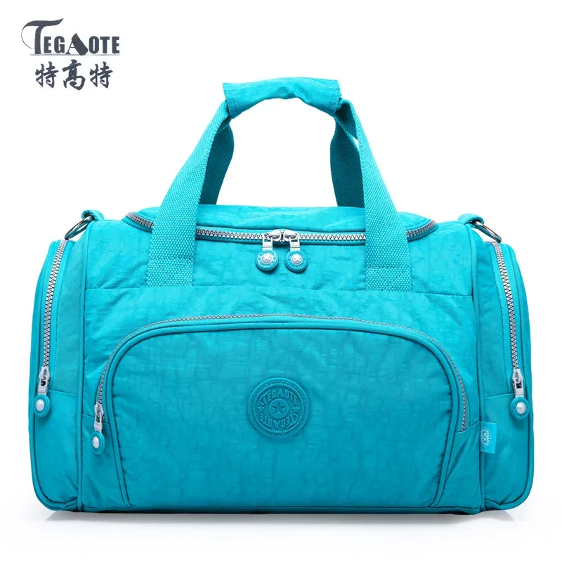 sacs à main en nylon de marque pour femmes, sac de voyage léger, sac de voyage à main, bagage à main pour voyage