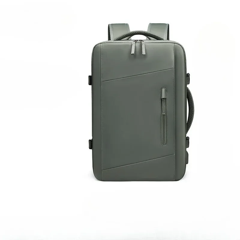sac à dos de voyage décontracté pour femme, avec compartiment humide/sec, grande capacité, extensible, pour ordinateur portable, avec port usb