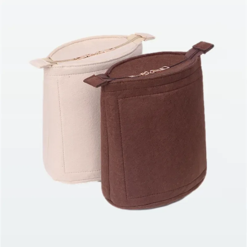 organisateur d'insertion de sac pour sac de créateur monogramme lv seau gm, sacs ronds doublure intérieure accessoires support personnalisation