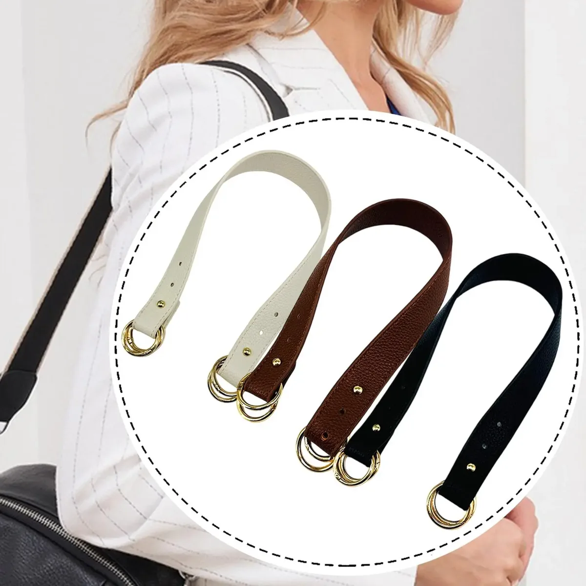 sangle de remplacement élégante pour sac à bandoulière pour femme, pour accessoires de bricolage