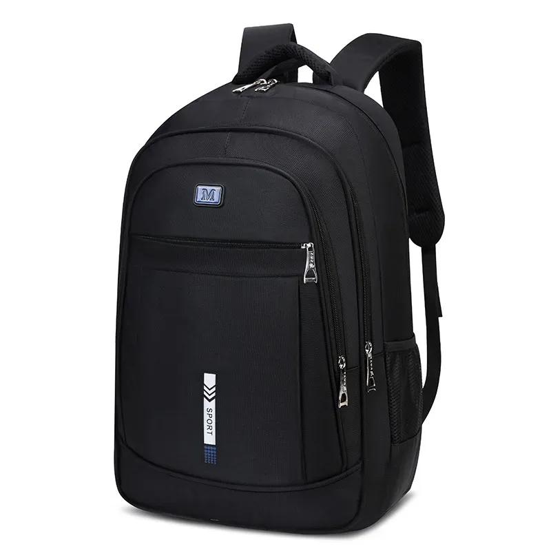sac à dos de marque tendance simple grande capacité sac à dos de voyage pour hommes décontracté junior lycéen décontracté double sacs à bandoulière