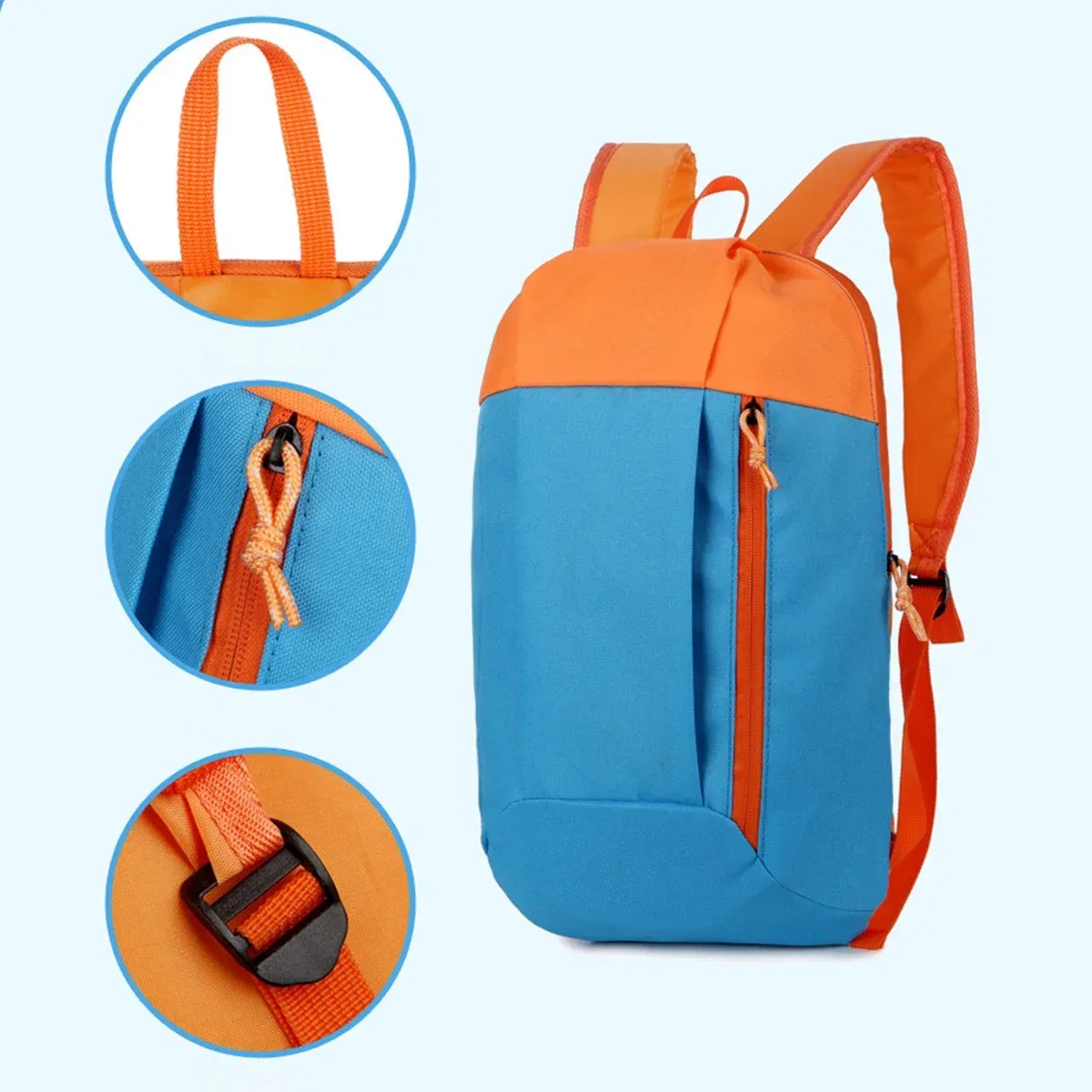 sac de randonnée en plein air, sac à dos léger et portable, pliable, imperméable, ultraléger, pour femmes et hommes, pour voyages et randonnées