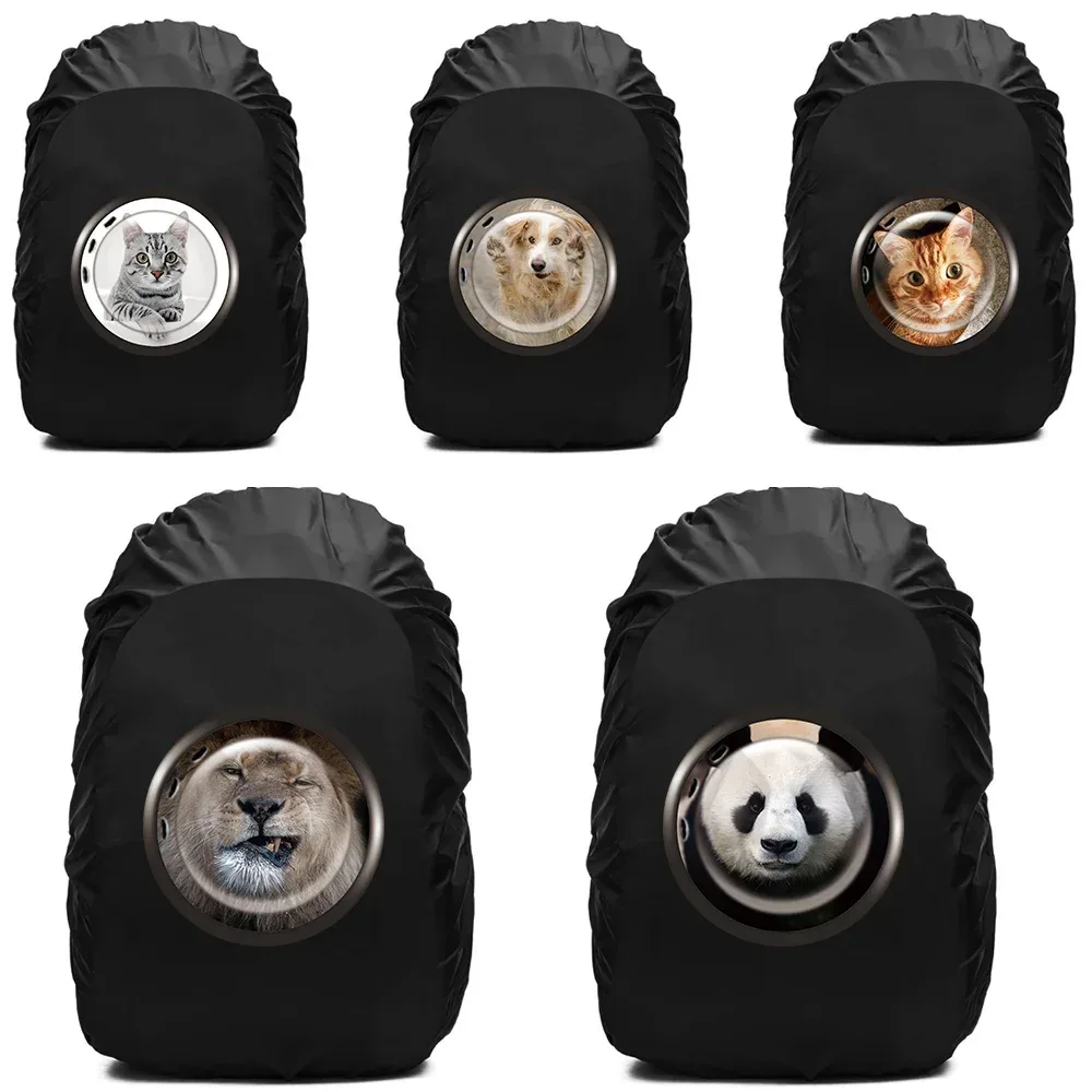 juste de pluie étanche pour sac à dos, sac de sport en plein air, housse anti-poussière, sac de protection, série window, 20-70l