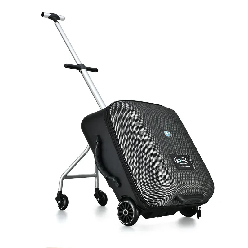 valises pour bébés sur lesquelles les enfants peuvent monter, bagages de voyage, bagages à roulettes pour les personnes paresseuses, valise à roulettes légère et intéressante de 20 pouces