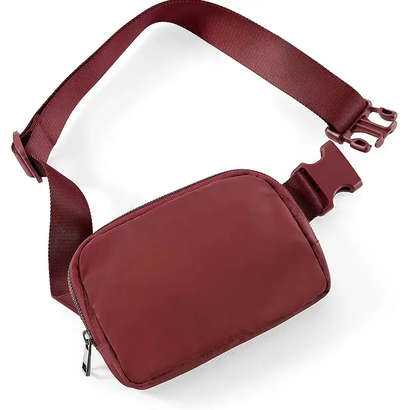 sac banane à fermeture éclair pour femmes, sac de poitrine pour sports de plein air, sac à bandoulière décontracté voyage, sac de ceinture, pochette d'argent, 2024