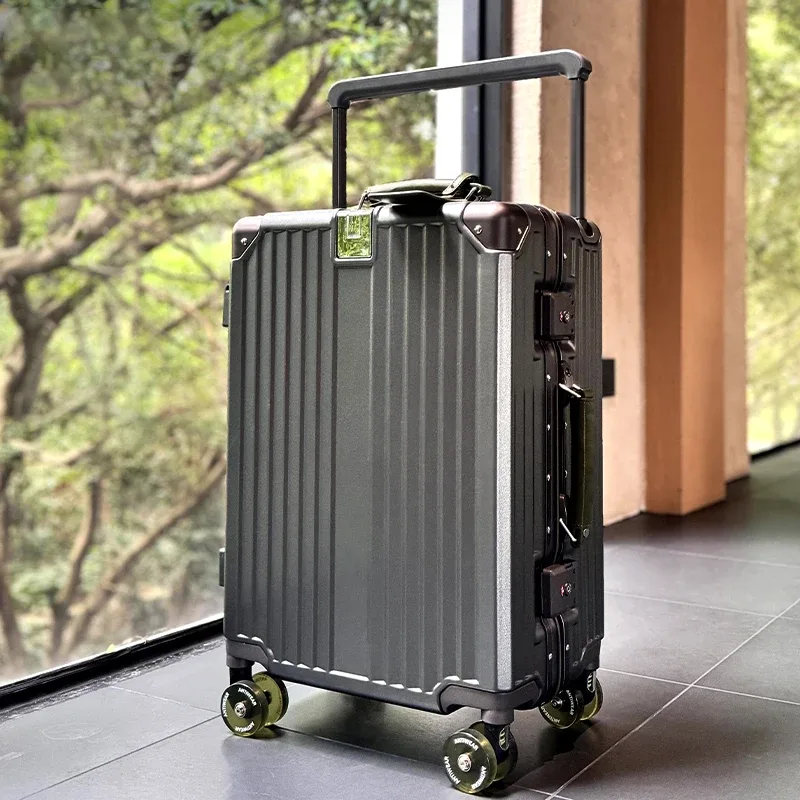 bagage à poignée télescopique à tube large pour femmes, valise à main de 20 pouces, nouveau style 2025, 2025