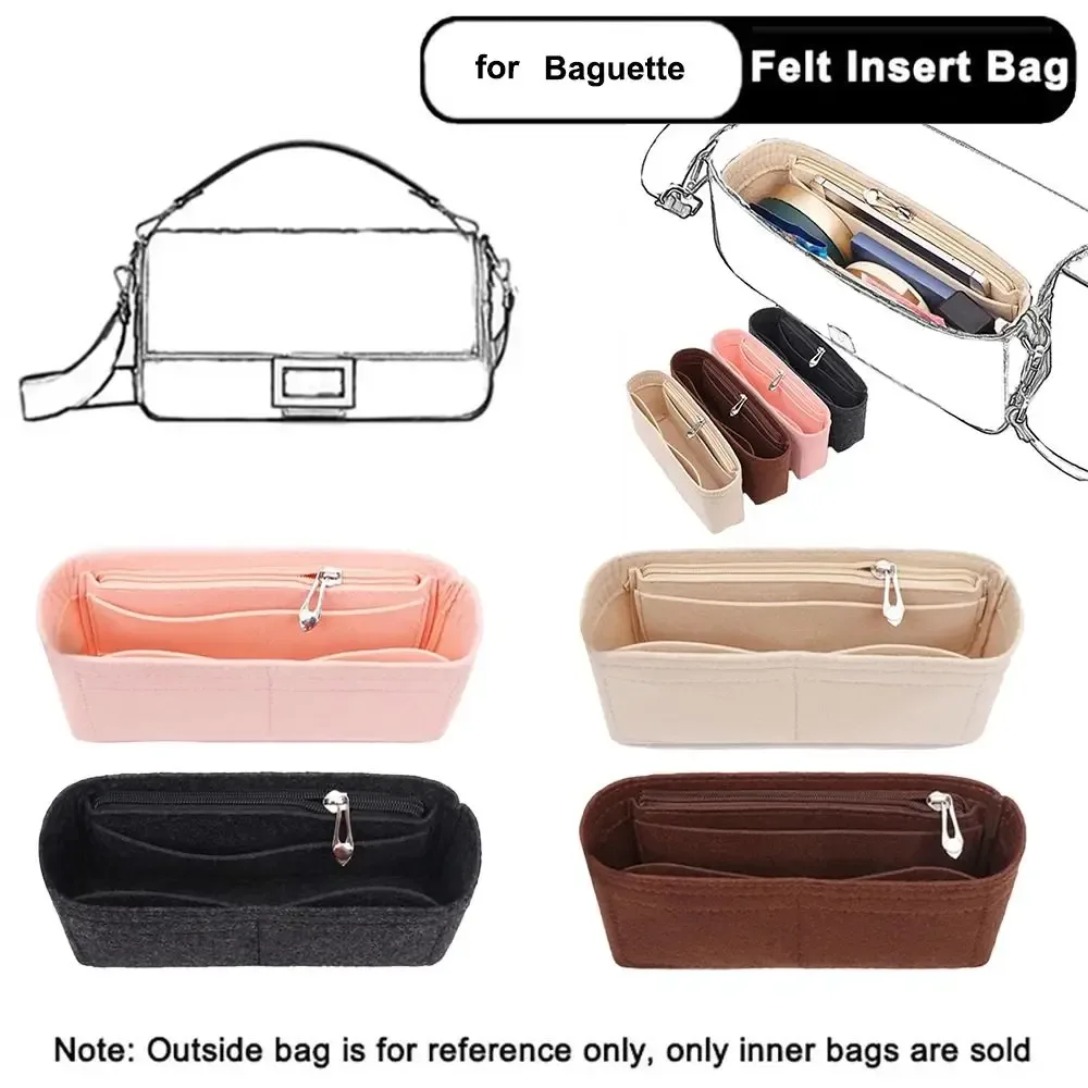 organisateur voyage tissu feutre transparent multi-poches beige rose marron cosmétiques maquillage transport fournitures école