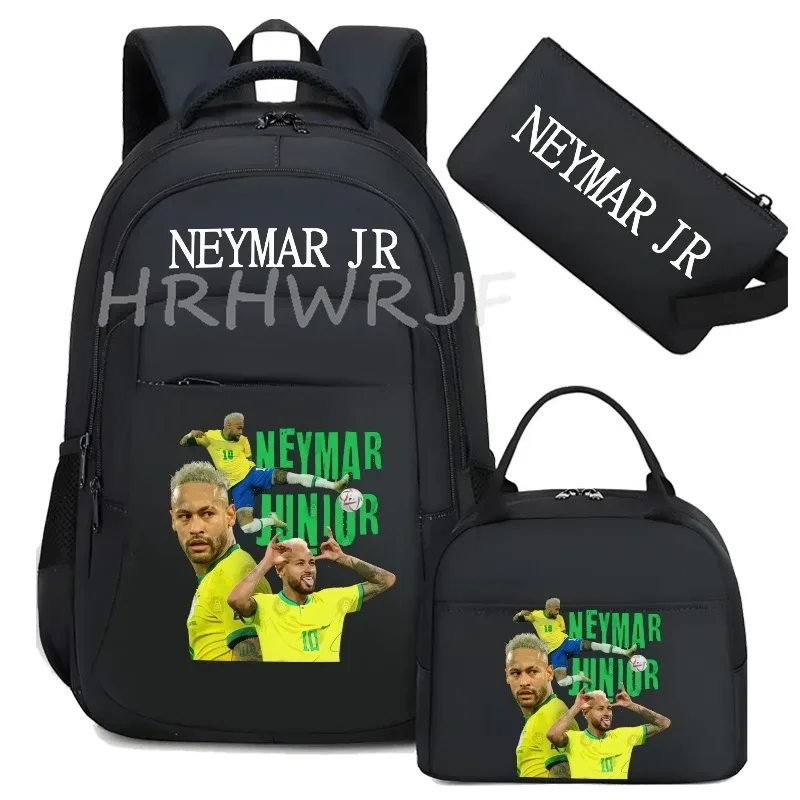 sac à dos de football camouflage neymar, sac à dos de sport pour femmes et hommes, capacité multi-poches, sacs d'école, sacs de voyage décontractés, mochila 3 pièces