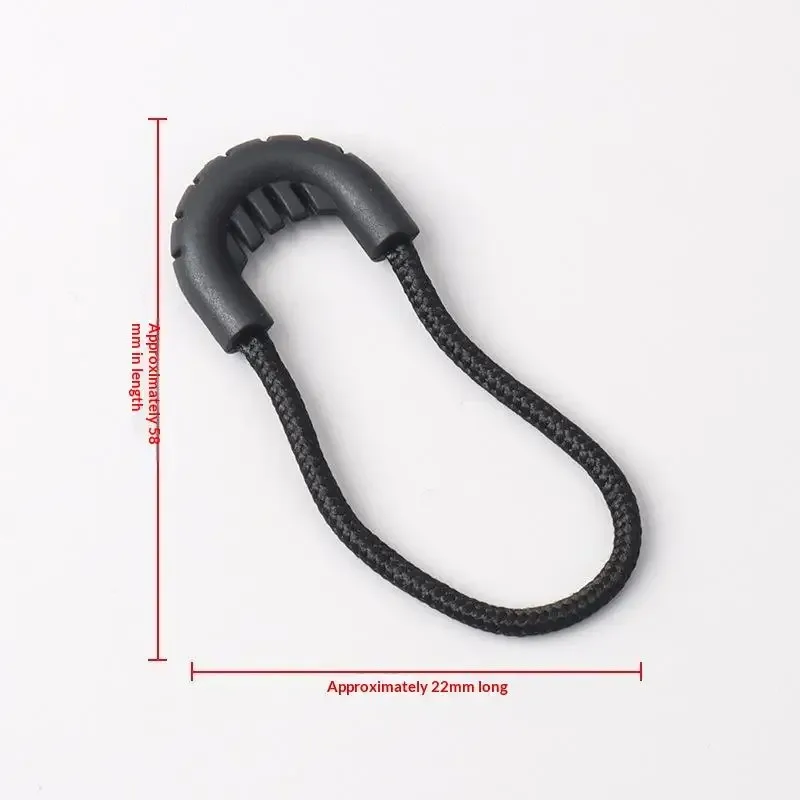 cordon fermeture glissière poignée ergonomique silicone pvc rose doré marron usage voyage accessoire remplacement