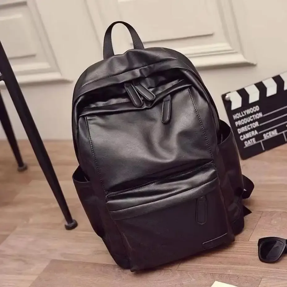 sac à dos à l'école de la mode sacs à dos imperméables de voyage pour ordinateur portable sac à dos ultraléger pour hommes de haute qualité pour polyester doux masculin