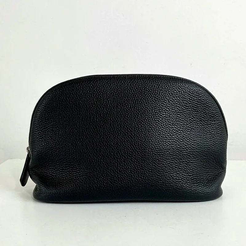 personnaliser les initiales top cowhide grain shell type embrayage sacs de maquillage pour femmes sacs à main de luxe designer 2026 nouveau en peau de vache naturelle petit sac organisateur