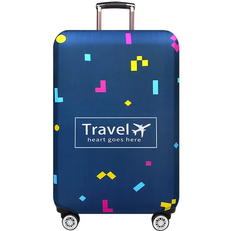 juste de protection artificiel astique pour valise de 18 à 32 pouces, couverture épaisse pour bagages de voyage