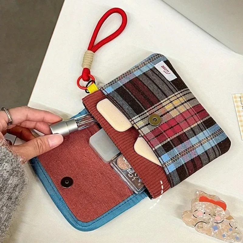organisateur de câbles de données, sac pour serviettes hygiéniques, grande capacité, sac à cosmétiques de couleur contrastée, pochette polyvalente pour serviettes, sac de rangement pour maquillage