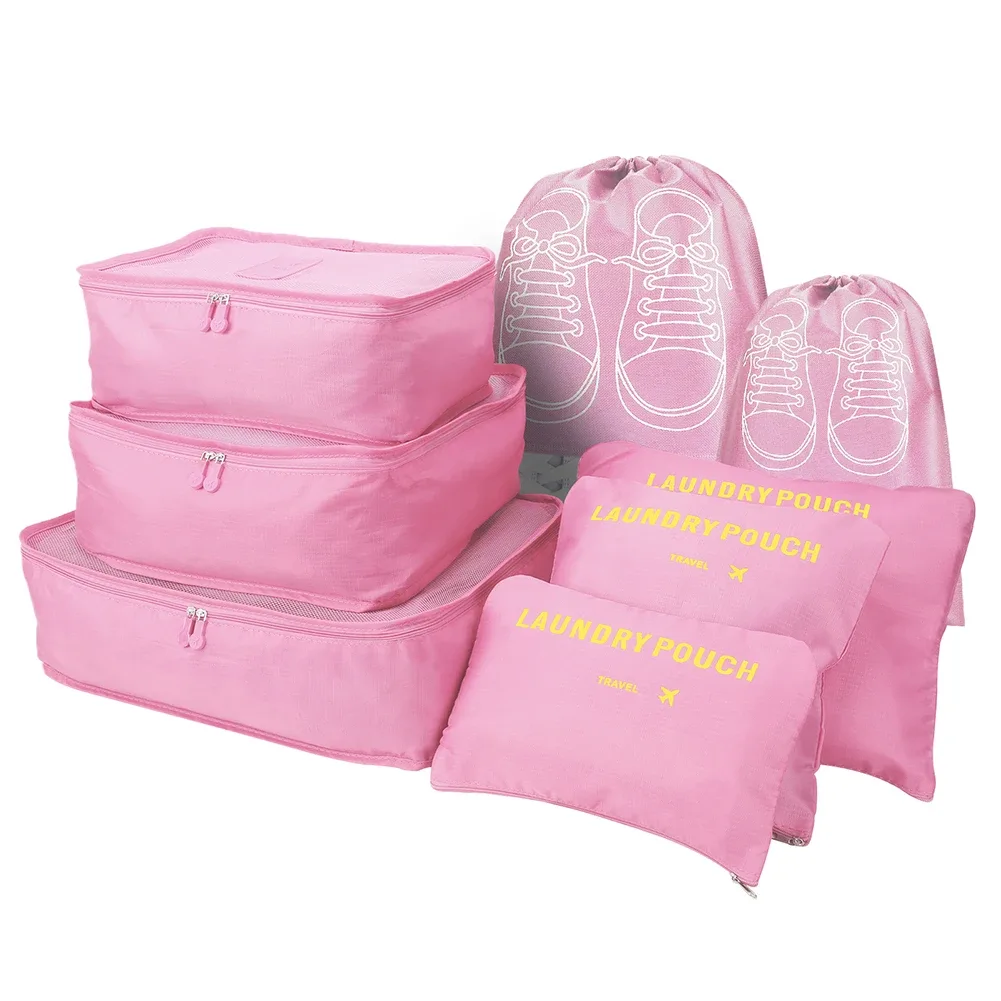 organisateur voyage sacs rangement oxford doux polyvalent transparent respirant fermeture éclair durabledurable pliable transport facile conception boucle empilable vêtements