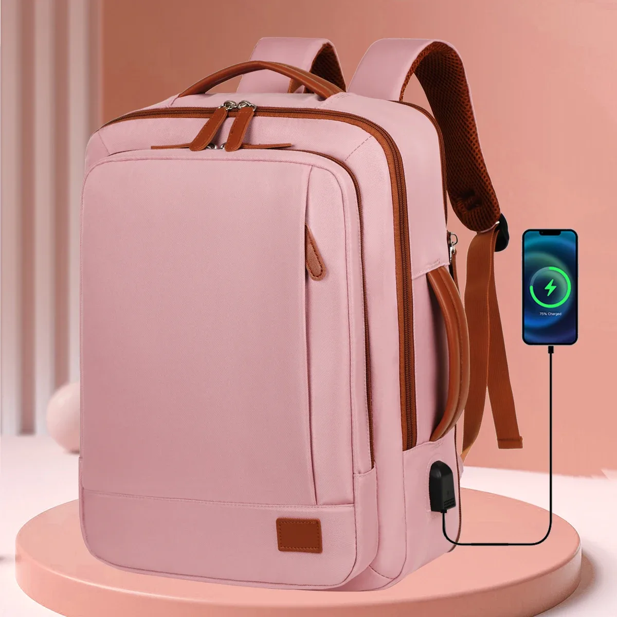 le nouveau sac à dos unisexe pour les voyages d'affaires à courte distance, sac de voyage léger, sac d'école pour ordinateur, combinaison de sacs de rangement