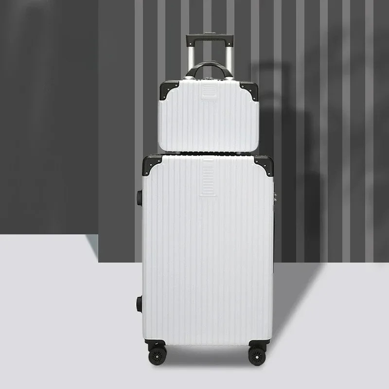 24/26/28 pouces grande taille valise de voyage à roulettes ensemble 20 pouces bagage à main avec roues fermeture éclair valise à roulettes