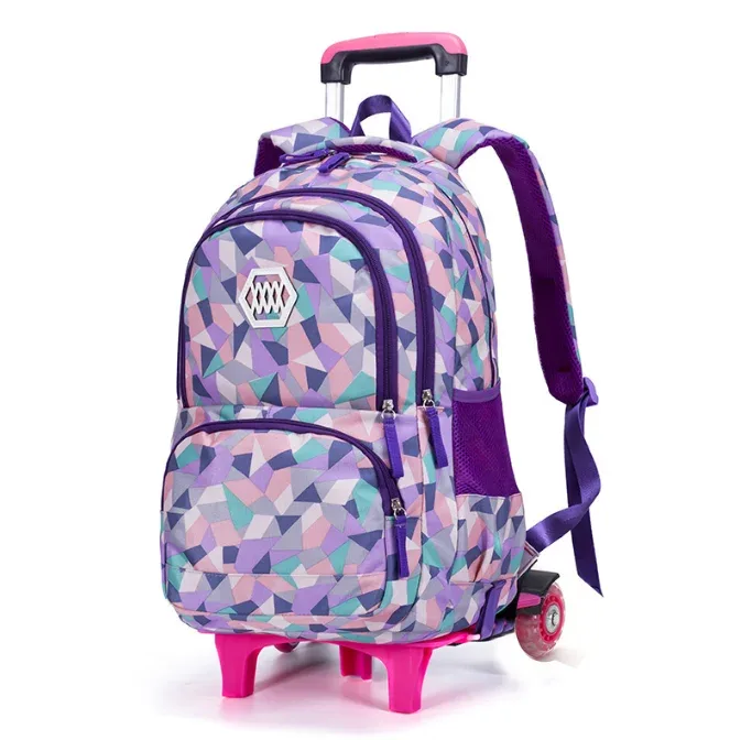 sacs à dos à roulettes pour filles, sacs de voyage pour enfants, sacs à roulettes pour filles, sacs à dos à roulettes pour l'école