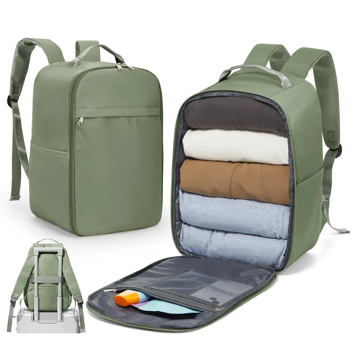 sac à dos de voyage pour cabine d'avion 45x36x20 pour easyjet, sac à dos de cabine, valise, bagage à main pour voyage, école