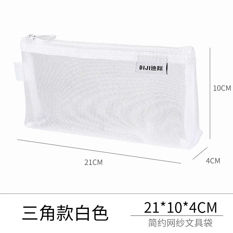 trousse toilette nylon transparent gris noir décontracté grande capacité cosmétiques maquillage voyage sac orteil forme oreiller