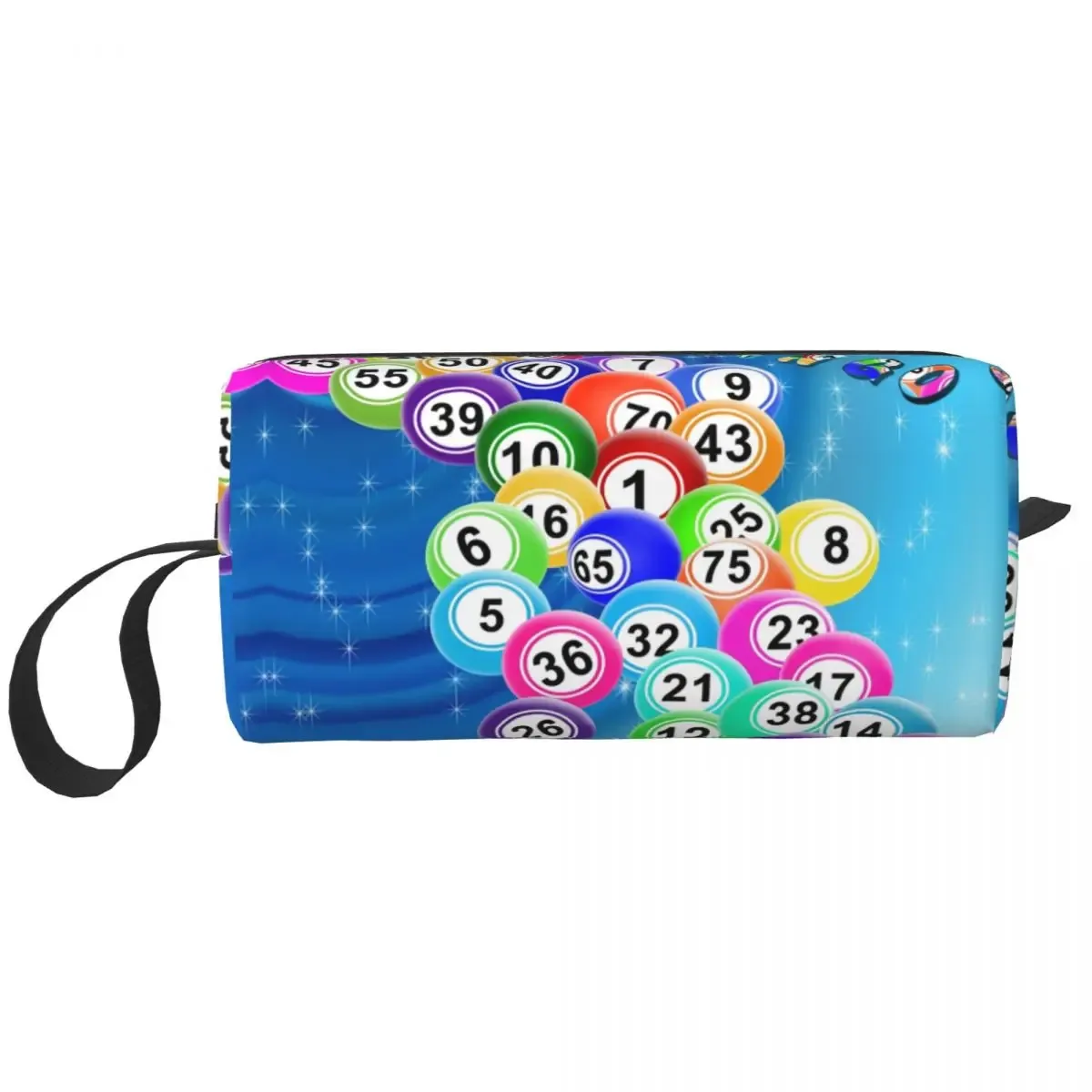trousse de toilette personnalisée, trousse de voyage, bingo iktoilette, papier kawaii, jeu de maquillage, cosmétique, boîte de rangement de miles pour femme