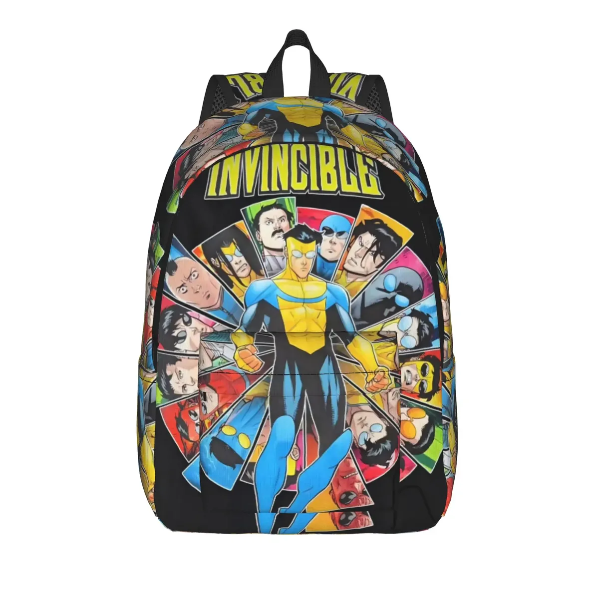 sac à dos invincibles comic fashion pour hommes et femmes, sac à bandoulière pour ordinateur portable, pour le sport, la randonnée, les voyages