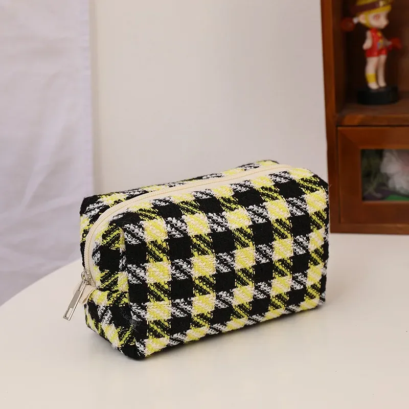 sac de rangement en toile kawaii, sac de rangement de voyage pour cosmétiques rouges à lèvres, kits de maquillage mignons pour femmes, sacs à main organisateur portefeuille étuis à crayons