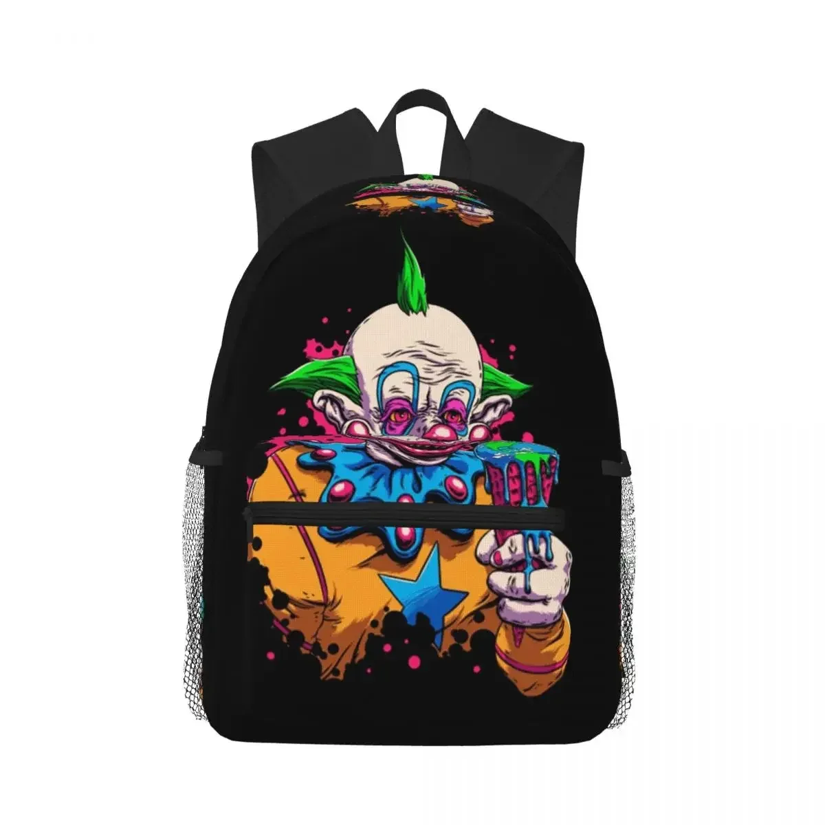killer klowns from outer space sac à dos pour étudiants, sac d'école, sac à dos de randonnée, sac de voyage pour garçons et filles, sac à dos à la mode, sacs à bandoulière