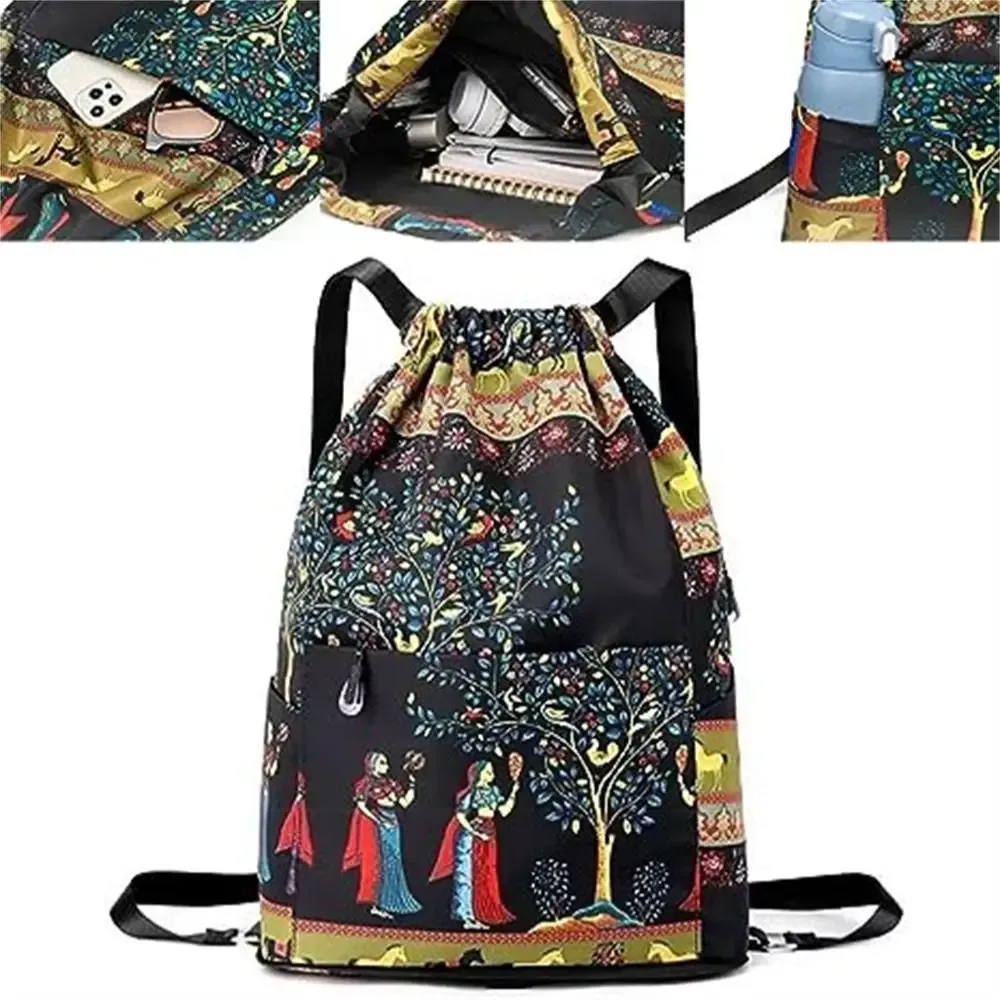 sac à dos de sport pliable de grande capacité, séparation sèche-humide, sac de sport de voyage, sac à dos de sport wstring de proximité