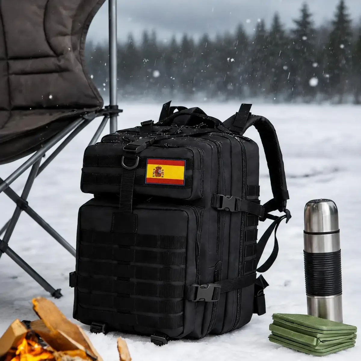sac à dos tactique militaire 32l/50l, grand sac d'assaut pour le camping et la randonnée, sac à dos durable pour hommes, sac à dos de voyage et de travail
