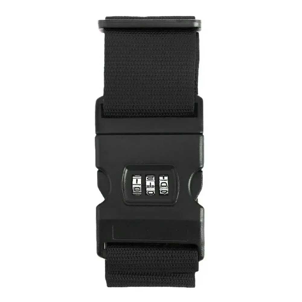 ceinture sécurité bagages nylon cadenas combiné multicouche élastique solide protection voyage bleu rose arc-en-ciel noir