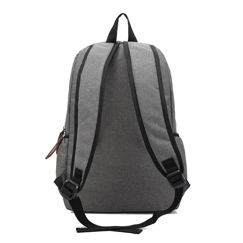 sac à dos oxford monochrome unisexe pour hommes et femmes, sac de voyage en toile simple, sacs à dos pour ordinateur portable, nettoyage scolaire, étudiants, mode, grande capacité