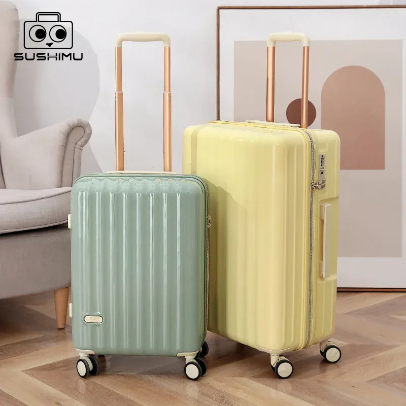 sushimu20-valise à roulettes de voyage, mini boîte à mot de passe, portable, universel, sac à bagages à roulettes