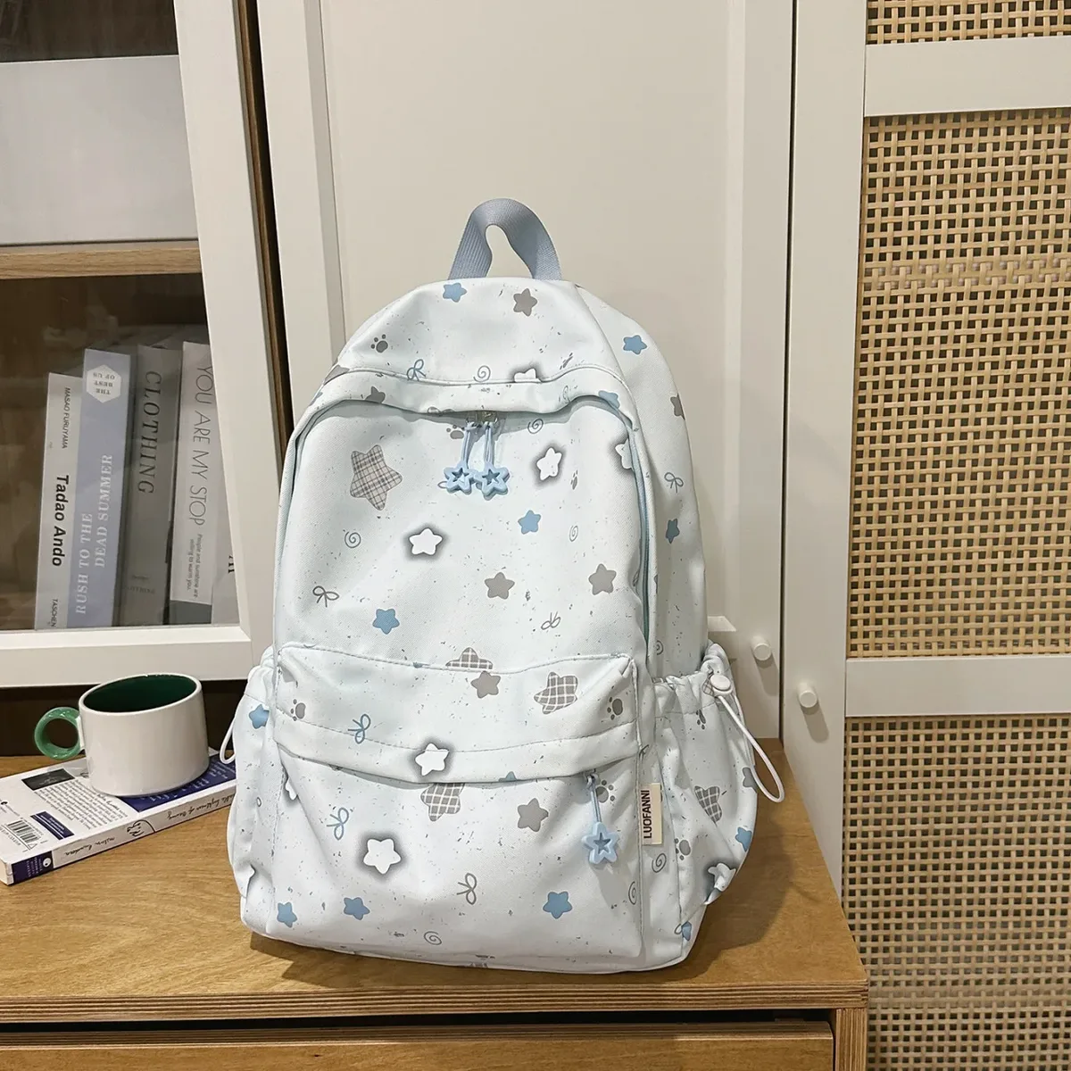 sac à dos scolaire de style coréen - sac à dos haut de gamme de niche avec grande capacité et design léger pour un portage sur les deux épaules