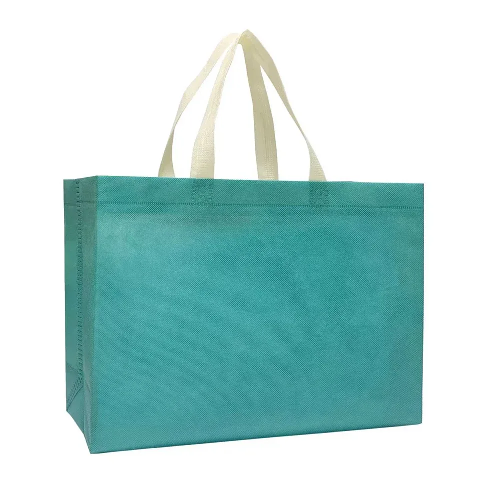 sac de courses pliable pour femmes, grand sac à bandoulière écologique réutilisable en tissu non tissé unisexe, fourre-tout en tissu d'épicerie, pochette