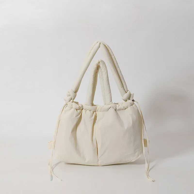 nouveau sac femme vers le bas rembourré veste sac mode unique épaule sac fourre-tout sac à dos sac à bandoulière mochila femininas grand sac fourre-tout