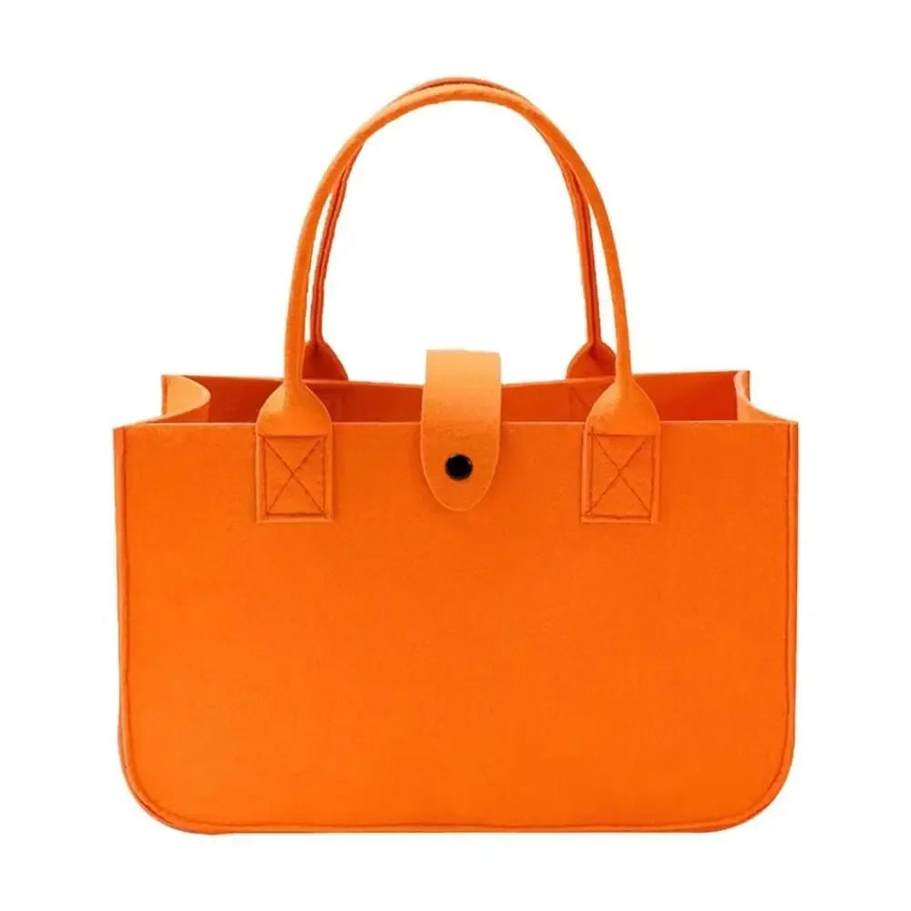 sac momie portable de grande capacité pour femmes, sac à bandoulière en feutre simple, sacoche de couleur unie, sac à main de voyage décontracté