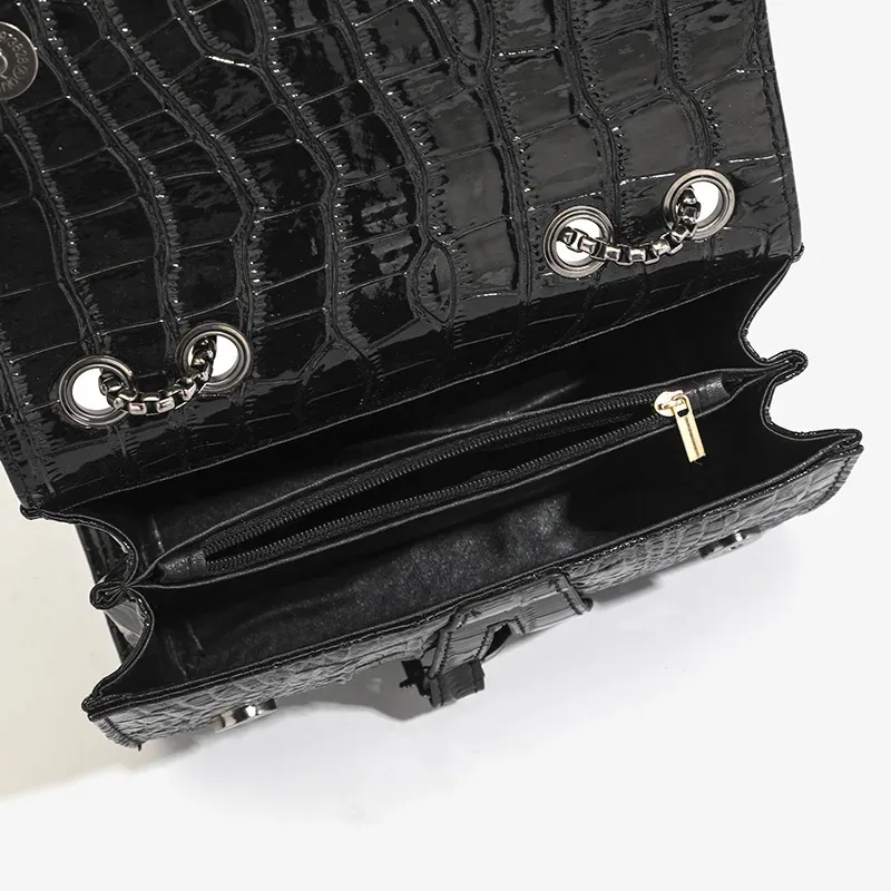sac à bandoulière de luxe à sequins pour femme, sac messager décontracté avec chaînes, sac à main tendance pour femme