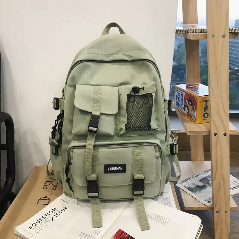 sac à dos multifonctionnel pour ordinateur portable adolescent, sac d'école en toile cool pour femmes, sacs à dos d'étudiant de haute qualité, cartable à la mode pour garçons et filles