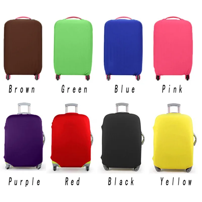 housse de bagage de voyage housse de bagage élastique adaptée pour valise de 18 à 30 pouces housse anti-poussière accessoires de voyage