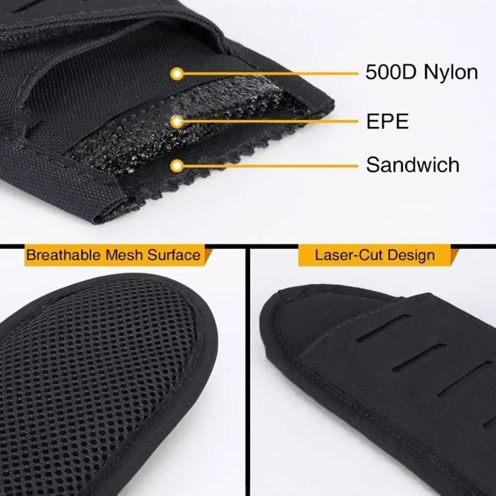 protection épaules gilet tactique nylon rembourrage respirant sangle décompression bandoulière remplacement accessoire multifonctionnel usage voyage