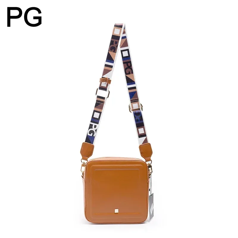 sac à bandoulière pour femme pg, rétro, couleur contrastée, large bandoulière, haut de gamme, exquis, tendance, léger, sac de transport quotidien