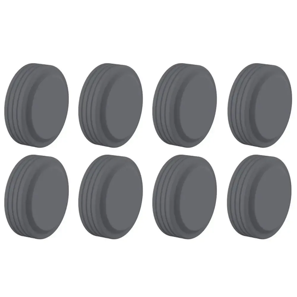 anneaux de protection de roues de bagages en silicone, 8 pièces, accessoires de bagages, couverture de roues pour la plupart des bagages, réduit le bruit pour les bagages de voyage