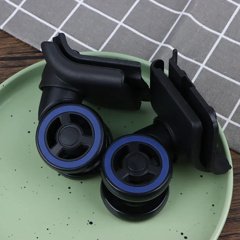 Ensemble de remplacement de roues à bagages 4 pièces - 360 °   Roues muettes pivotantes pour valise (universelles)